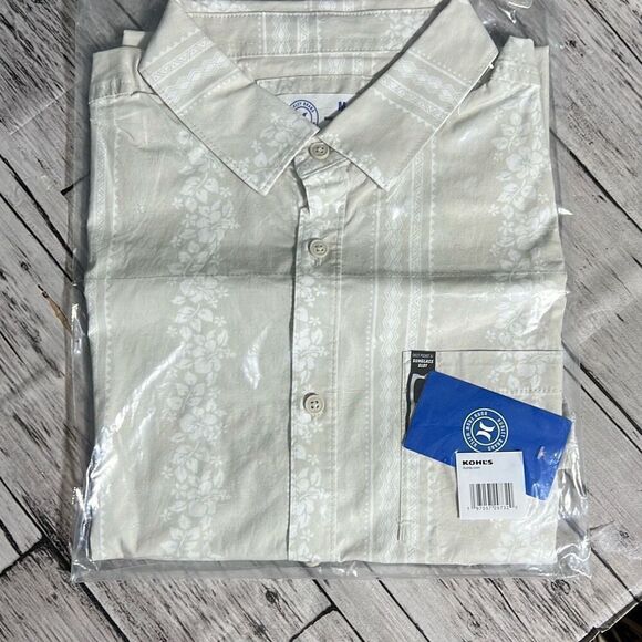 Men's Hurley Banks Woven Shirt Size M New With Tags - Picture 2 of 4